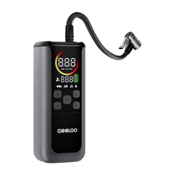 GOOLOO GT160 Dual hustilka pneumatík | 12V DC, 150 PSI, digitálny displej, 70 L/min, auto-stop, LED pracovné svetlo