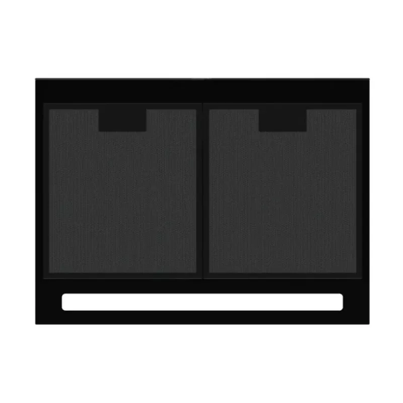 Gorenje WHT66236B nástenný digestor čierny 650 m³/h