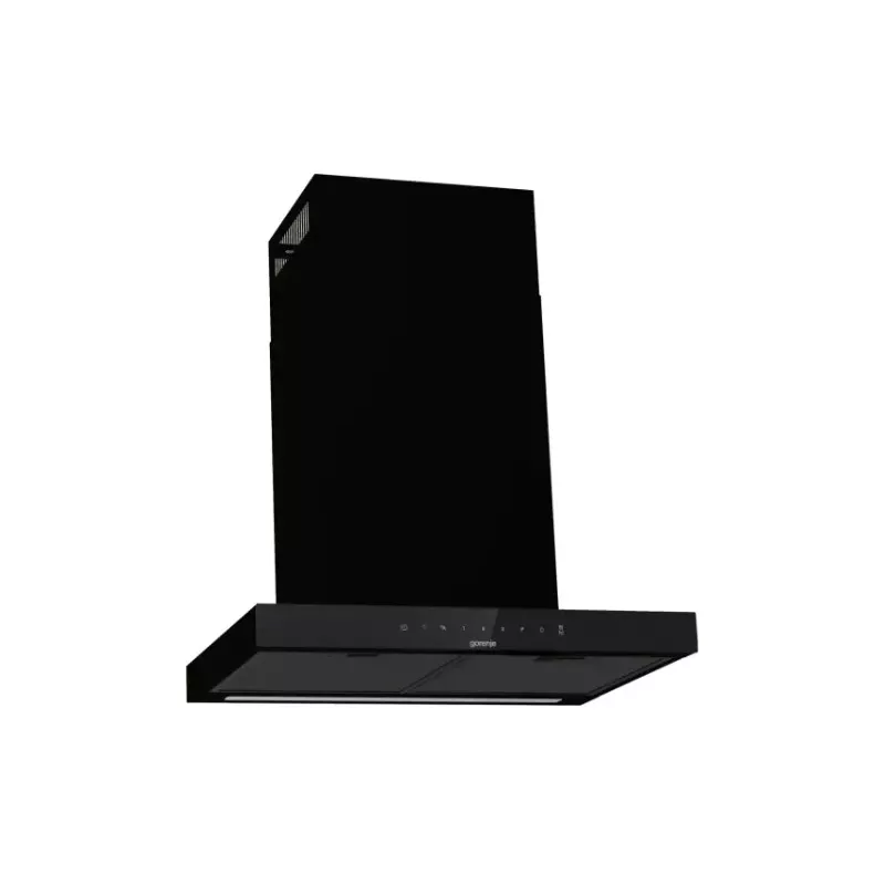 Gorenje WHT66236B nástenný digestor čierny 650 m³/h