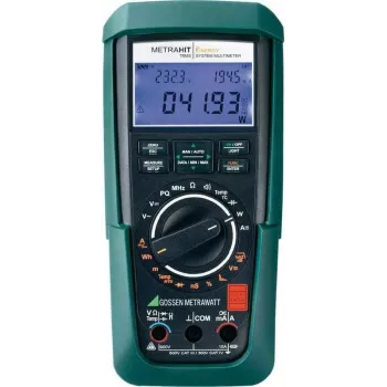 GOSSEN METRAWATT METRAHIT Energy digitálny ručný multimeter DAkkS kalibrovaný CAT III 600 V, CAT IV 300 V (M249A)