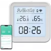 Gosund S6 smart Wi-Fi senzor teploty a vlhkosti vzduchu s LCD displejom, kompatibilný s Tuya