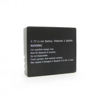 GoXtreme 1050mAh 3.7V lítium-iónová batéria pre GoXtreme Vision DUO akčnú kameru