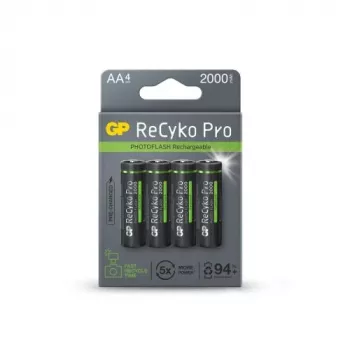 GP batéria (AA) nabíjateľná ReCyko+ Pro Fast Flash, NiMH, 4 ks blister, 2000mAh