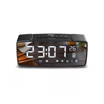 GRB Greenblue GB200 Bluetooth rádiobudík, FM, AUX-IN, 6 W, teplota, 2200 mAh