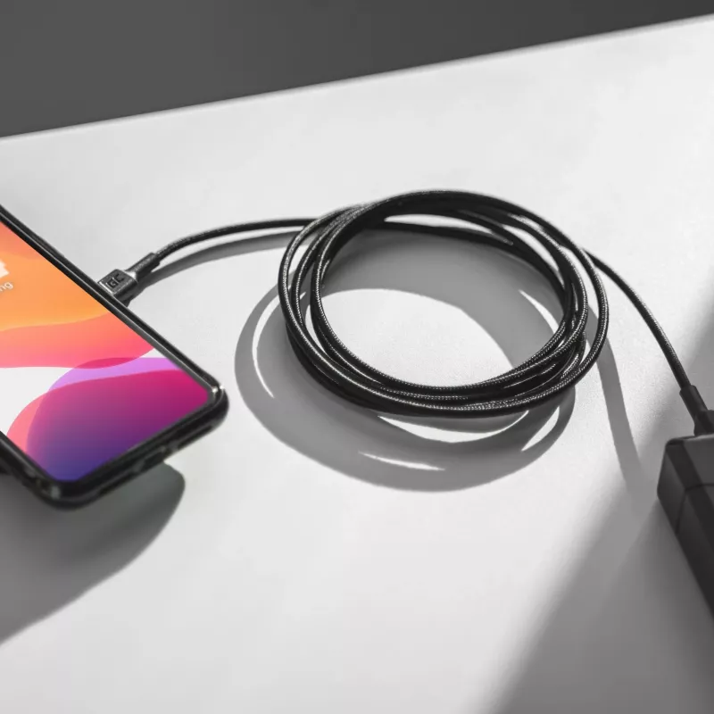 Green Cell GC PowerStream USB Type-C samec na Type-C samec kábel rýchleho nabíjania 2m čierny