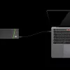 Green Cell GC PowerStream USB Type-C samec na Type-C samec kábel rýchleho nabíjania 2m čierny