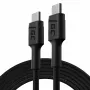 Green Cell GC PowerStream USB Type-C samec na Type-C samec kábel rýchleho nabíjania 2m čierny