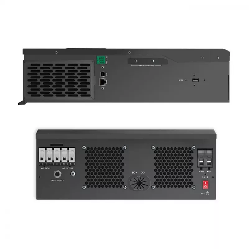 Green Cell Off-Grid solárny menič 3000W 48V Pure Sine Wave s MPPT regulátorom
