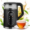 GREENBLUE Bezdrôtová kanvica GB670 B 1,7L 2200W čierna/strieborná