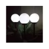 Greenblue GB121 LED stojacia lampa pre exteriér čierna