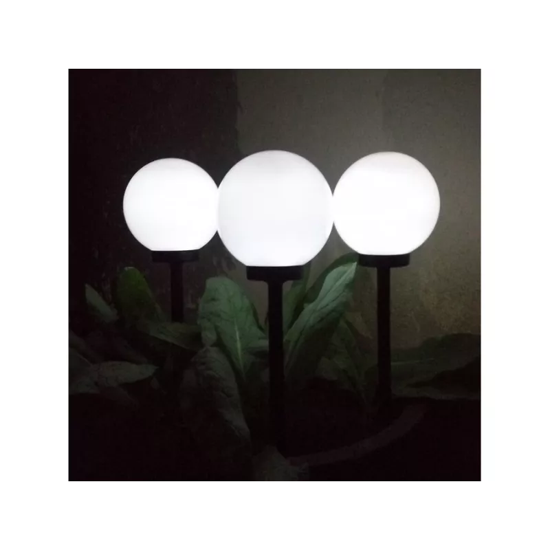 Greenblue GB121 LED stojacia lampa pre exteriér čierna