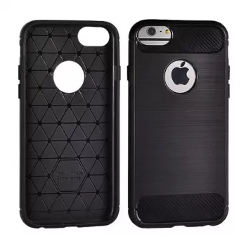 GreenGo Nokia 6.1 2018 TPU puzdro Carbon čierne