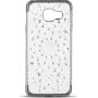 GreenGo Samsung Galaxy S7 Edge G935 TPU 3D Stars strieborné puzdro