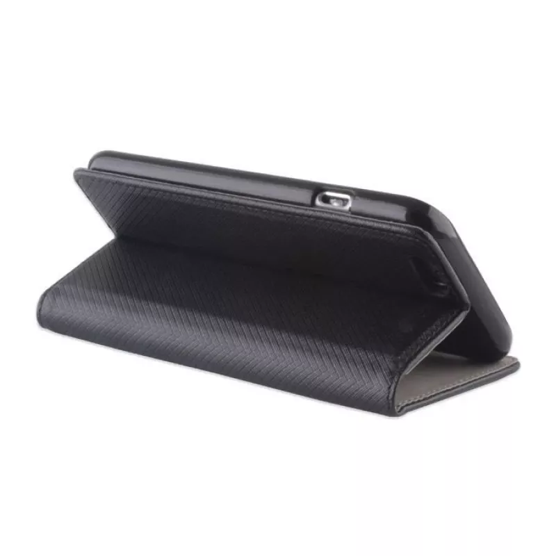 GreenGo Samsung Galaxy Xcover 3 Smart Magnet puzdro s viečkom čierna