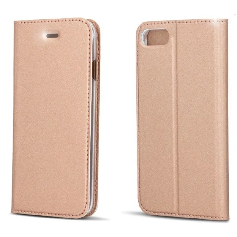 GreenGo Sony Xperia E5 Smart Premium Flip puzdro ružové zlato