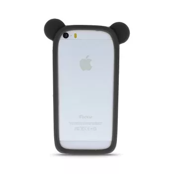 GreenGo univerzálny bumper L (10cm) Ears čierny
