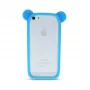 GreenGo univerzálny bumper L (10cm) Ears modrý
