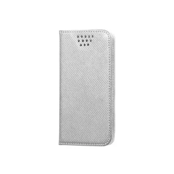 GreenGo univerzálny smart magnetický držiak telefónu do auta 4,5-5,0 palca strieborný