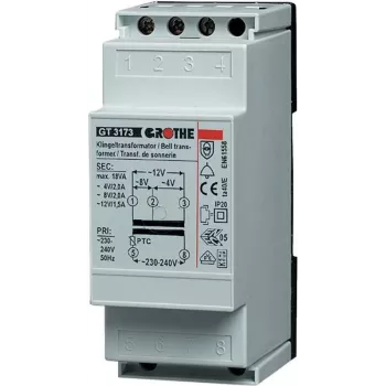 Grothe transformátor zvončeka 8 V/AC 1 A 14201