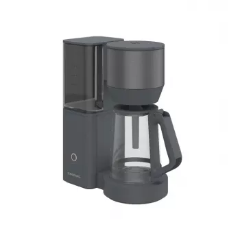 Grundig KM 7340 Dark Inox filtrovací kávovar, 1,25 l, 10 šálok, 1000 W