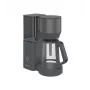 Grundig KM 7340 Dark Inox filtrovací kávovar, 1,25 l, 10 šálok, 1000 W