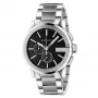 Gucci G-Chrono pánske hodinky YA101204 44mm nerezová oceľ čierny ciferník chronograf dátum
