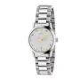 Gucci G-Timeless dámske hodinky YA126572A 27mm nerezová oceľ strieborný ciferník s diamantovými indexmi švajčiarsky quartz