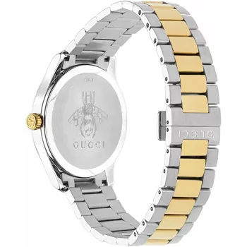 GUCCI G-Timeless pánske quartzové hodinky YA1264075 38mm oceľ čierny ciferník
