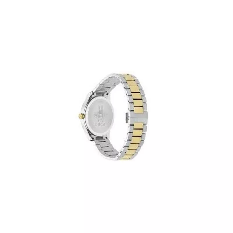 Gucci G-Timeless pánske hodinky YA1264074 38mm nerezová oceľ strieborný ciferník