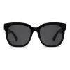 GUCCI GG0034SN-001 dámske hranaté slnečné okuliare 54/20/140 mm čierny acetát sivé nylon UV400