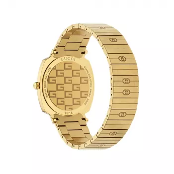 Gucci Grip unisex hodinky 35mm oceľ YA157409