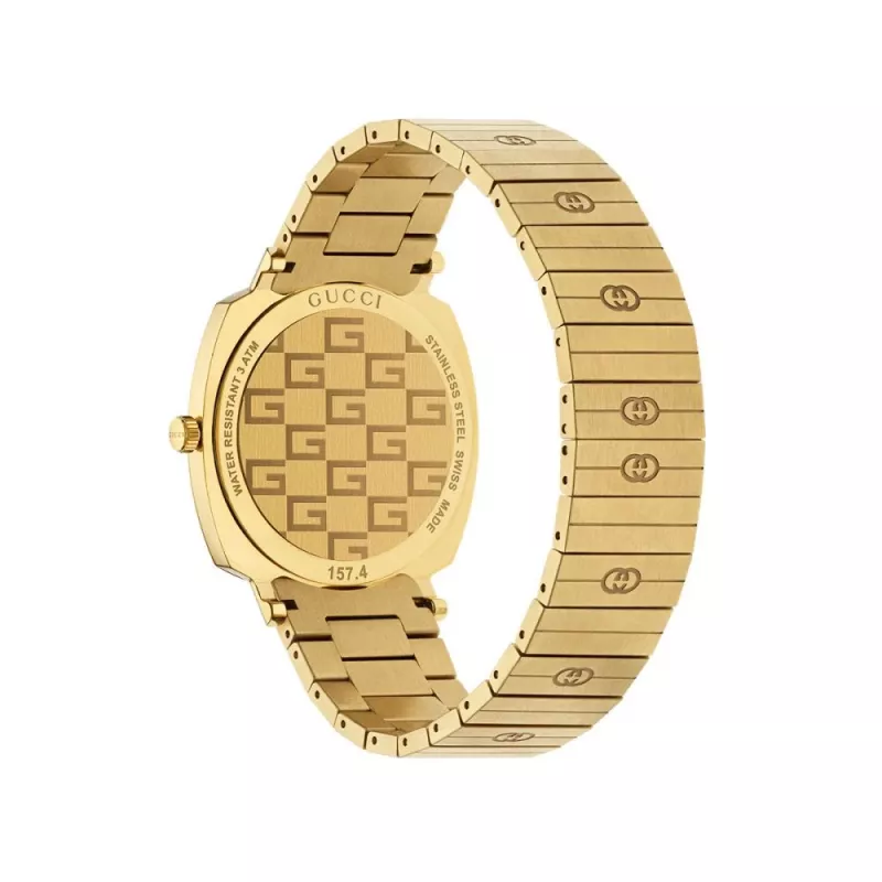 Gucci Grip unisex hodinky 35mm oceľ YA157409