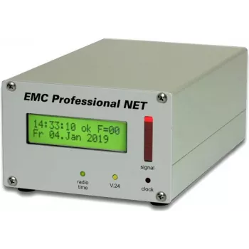 GUDE 3001 EMC Professional časový server s integrovanými DCF77 rádiovými hodinami pre priemyselné prostredie