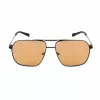 GUESS GF00060-6001E pánske obdĺžnikové slnečné okuliare čierne smoke tón 60/13/140 mm