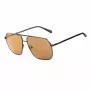 GUESS GF00060-6001E pánske obdĺžnikové slnečné okuliare čierne smoke tón 60/13/140 mm