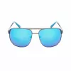 Guess GF00061-6106X pánske slnečné okuliare, čierny rám, sivé sklá, 61 mm