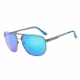 Guess GF00061-6106X pánske slnečné okuliare, čierny rám, sivé sklá, 61 mm