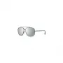 GUESS GF0207-08C pánske slnečné okuliare – tmavosivý rám, sivé sklá, 60 mm