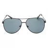 GUESS GF0231-02A pánske obdĺžnikové slnečné okuliare - čierny rám sivé sklá 58mm