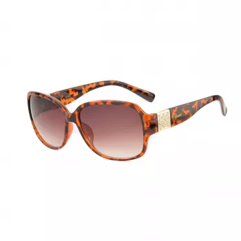 GUESS GF0411-5852F dámske slnečné okuliare hnedá Havana 58 mm