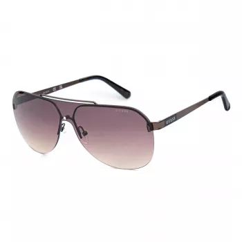 GUESS GF5053-0048F pánske obdĺžnikové slnečné okuliare Havana hnedý gradient