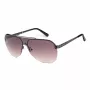 GUESS GF5053-0048F pánske obdĺžnikové slnečné okuliare Havana hnedý gradient