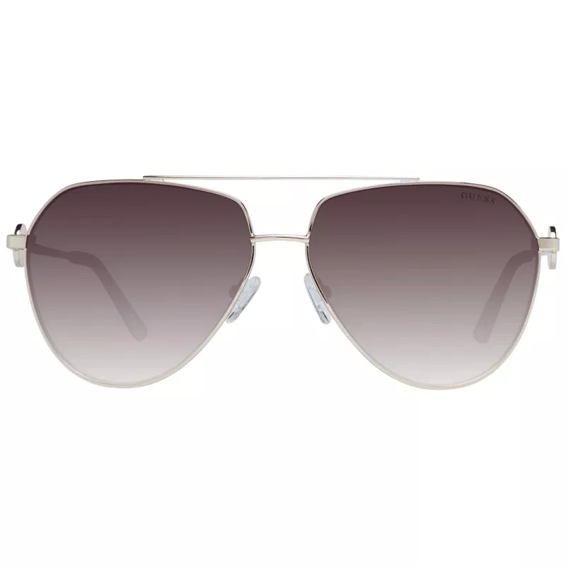 GUESS GF6140-32F dámske slnečné okuliare Havana hranaté 62 mm