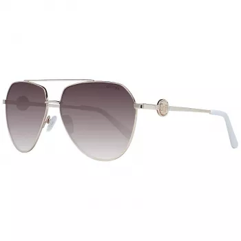 GUESS GF6140-32F dámske slnečné okuliare Havana hranaté 62 mm
