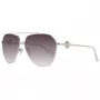 GUESS GF6140-32F dámske slnečné okuliare Havana hranaté 62 mm
