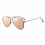 GUESS GG1142SCQZ09Z unisex obdĺžnikové slnečné okuliare - čierny rám, sivé gradientové šošovky, 56 mm
