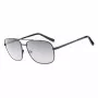 GUESS GG2114S-01B pánske slnečné okuliare čierny hranatý rám sivé gradientové sklo 60 mm