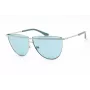 GUESS GU7852-10V unisex slnečné okuliare havana hranatý rám hnedé sklá 63mm
