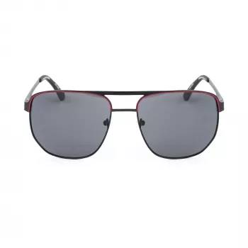 GUESS MAN slnečné okuliare GF00061-6102A čierny rám sivé sklá 61mm