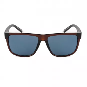 GUESS MAN slnečné okuliare GO00058-6145V hranatý rám lesklý čierny smoke sklo 61mm